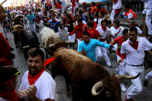 San Fermines 2011 One Of The Most Popular Festivities In Spain