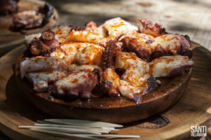 Galician Octopus Called &Quot;Pulpo A Feira&Quot;, An Incredible Spanish Food