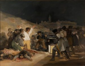 Il Tre Maggio 1808 Di Goya — Dipinto In Risposta All'Attraversamento Dei Pirenei Da Parte Di Napoleone