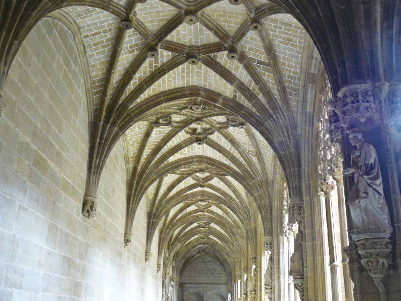 Stage 5: From Logroño To Santo Domingo De La Calzada 4 Cloister Of The Monastery Of Santa María La Real In Nájera