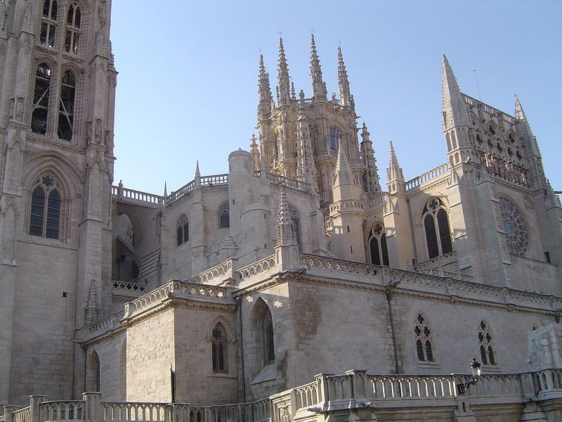 The Gothic Cathedral Of Santa María In Burgos, A Unesco World Heritage Site