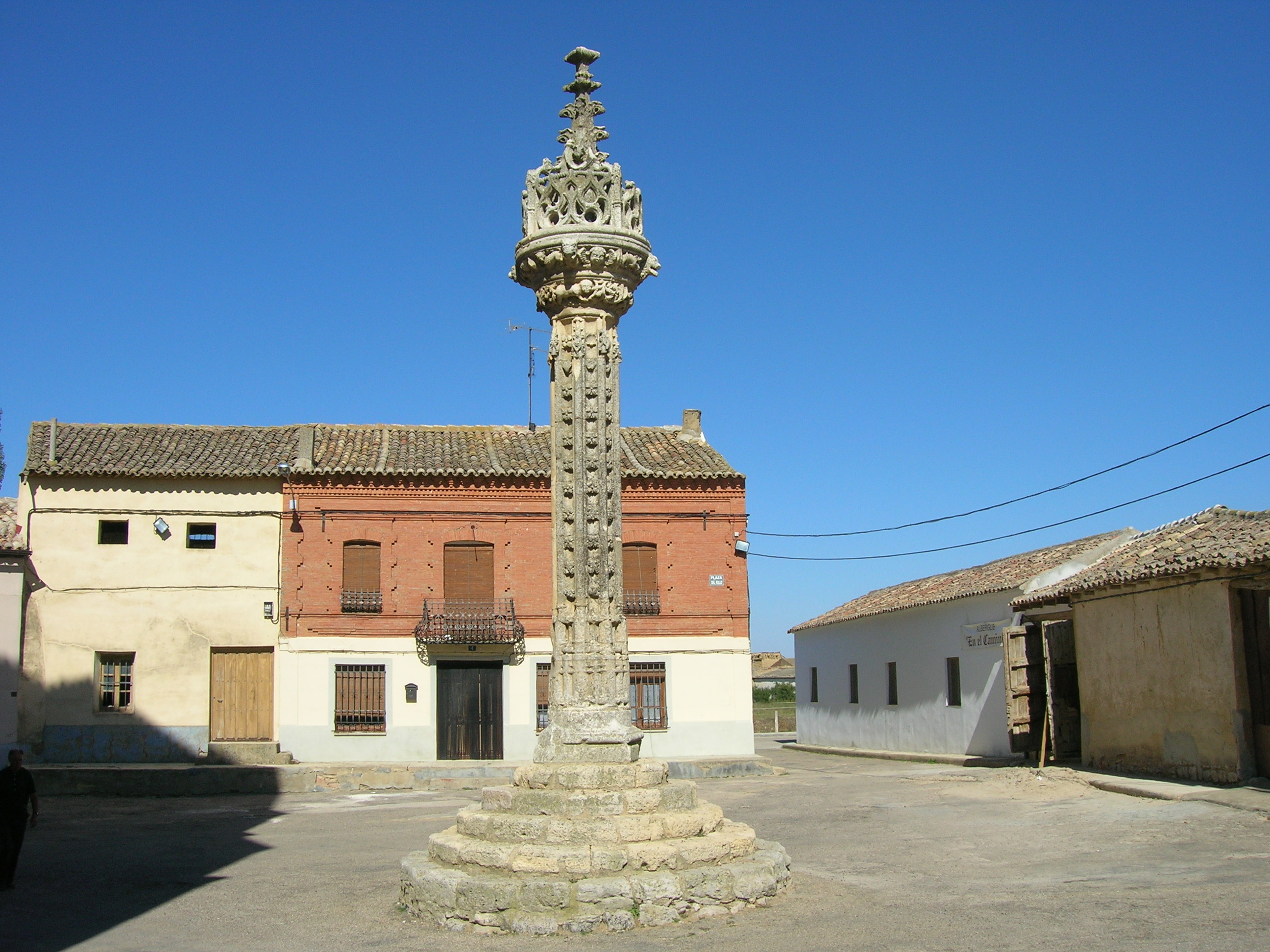 Stage 7: From Burgos To Carrión De Los Condes 12 The Jurisdictional Roll Of Boadilla Del Camino, One Of The Finest In Spain