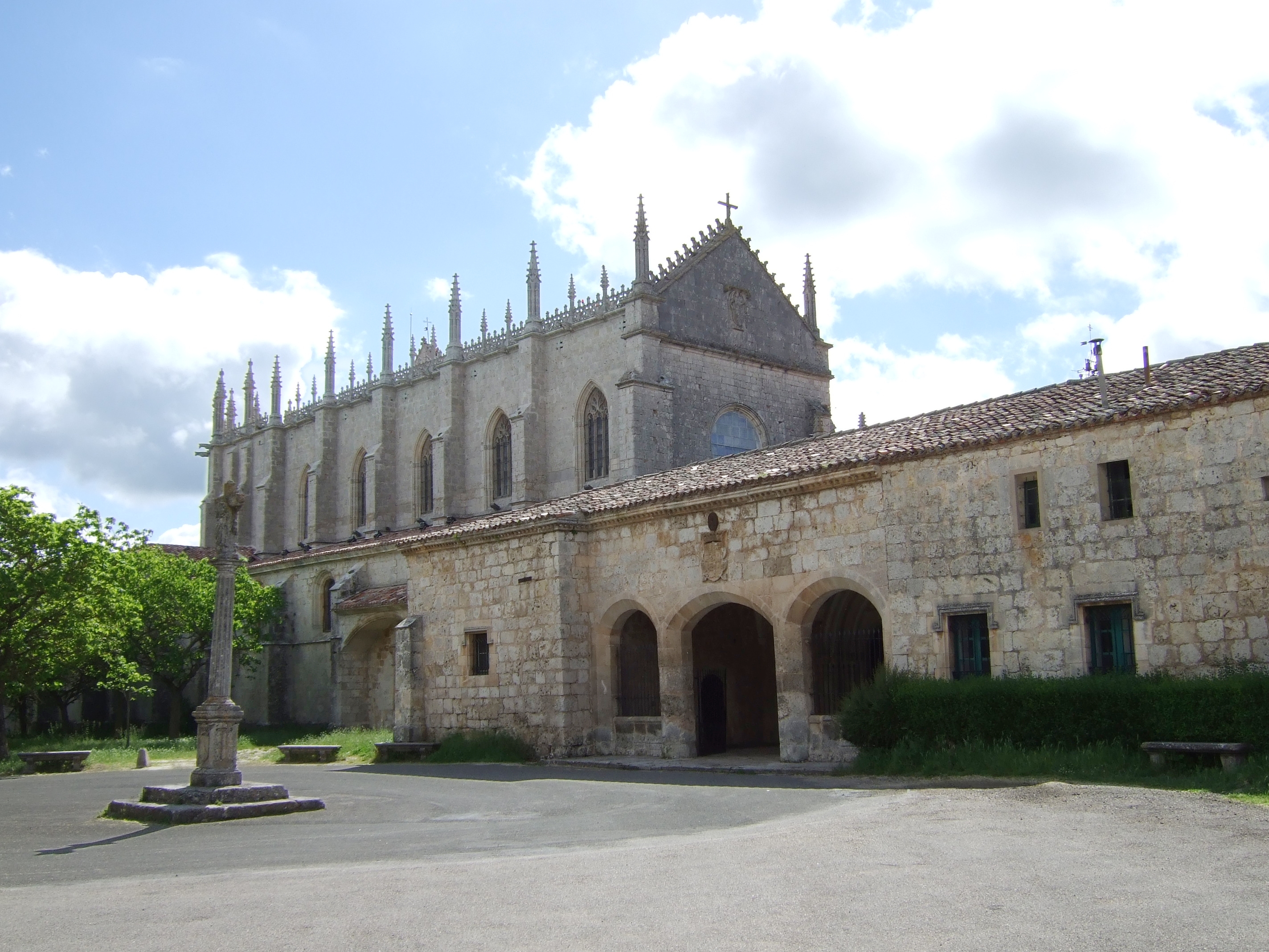 The Cartuja De Miraflores Monastery Outside Burgos