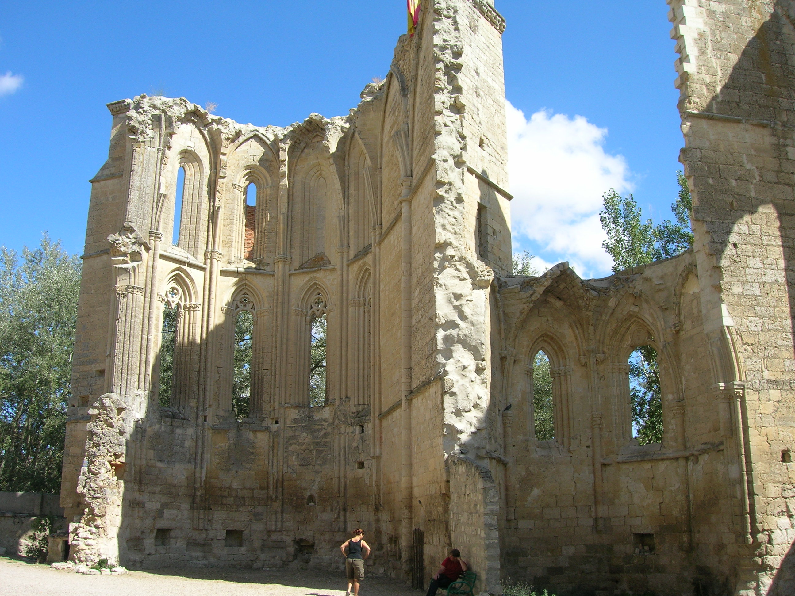 Stage 7: From Burgos To Carrión De Los Condes 6 The Ruins Of The San Antón Monastery On Stage 7 Of The Camino Francés