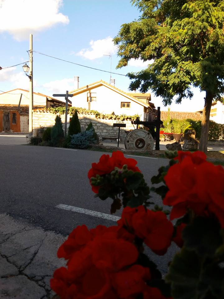 The Main Street Of Agés Village, Stage 6 Of The Camino Francés