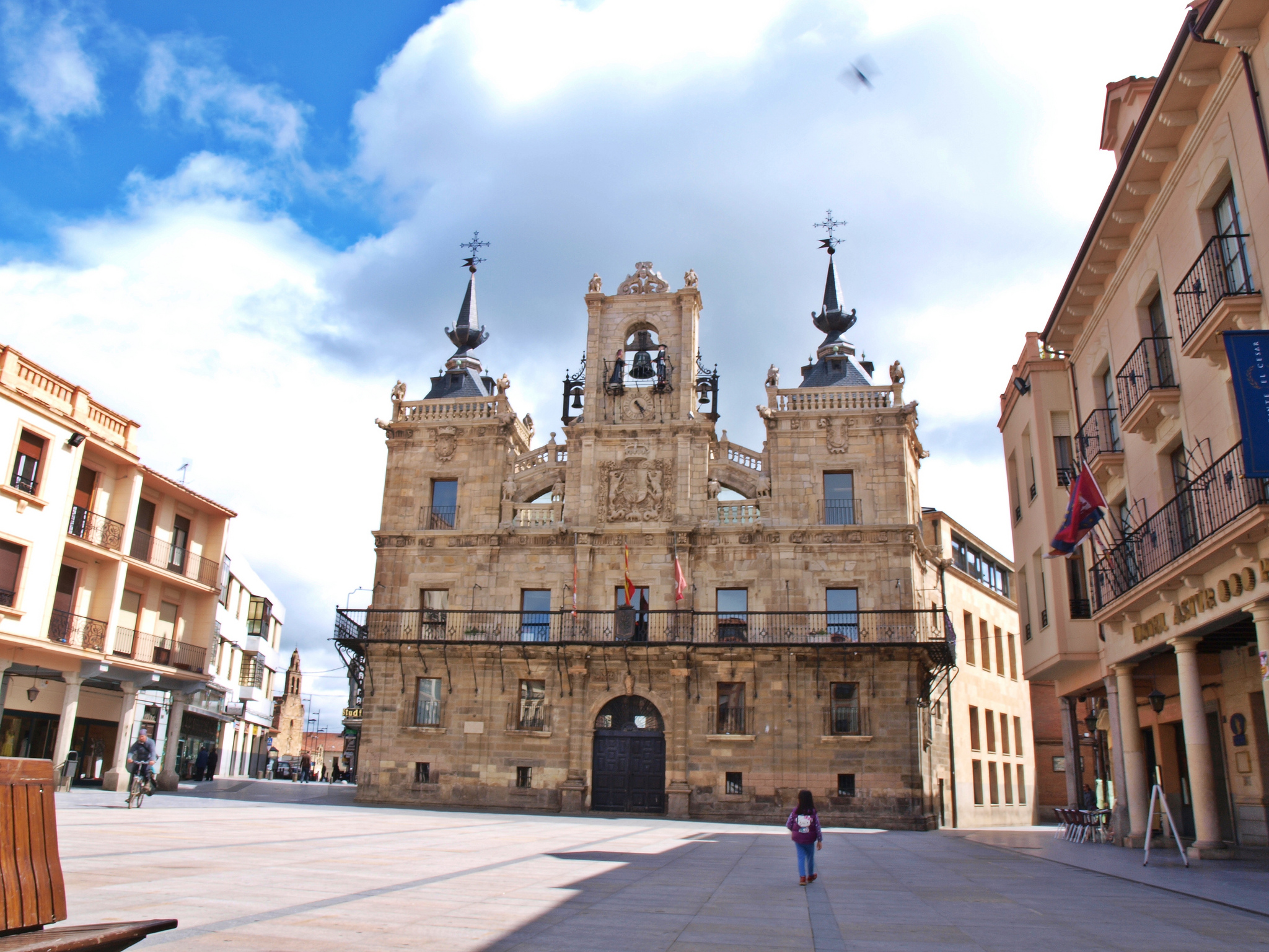 Etapa 9: De León A Astorga 8 A Plaza Mayor De Astorga Com A Câmara Municipal Barroca