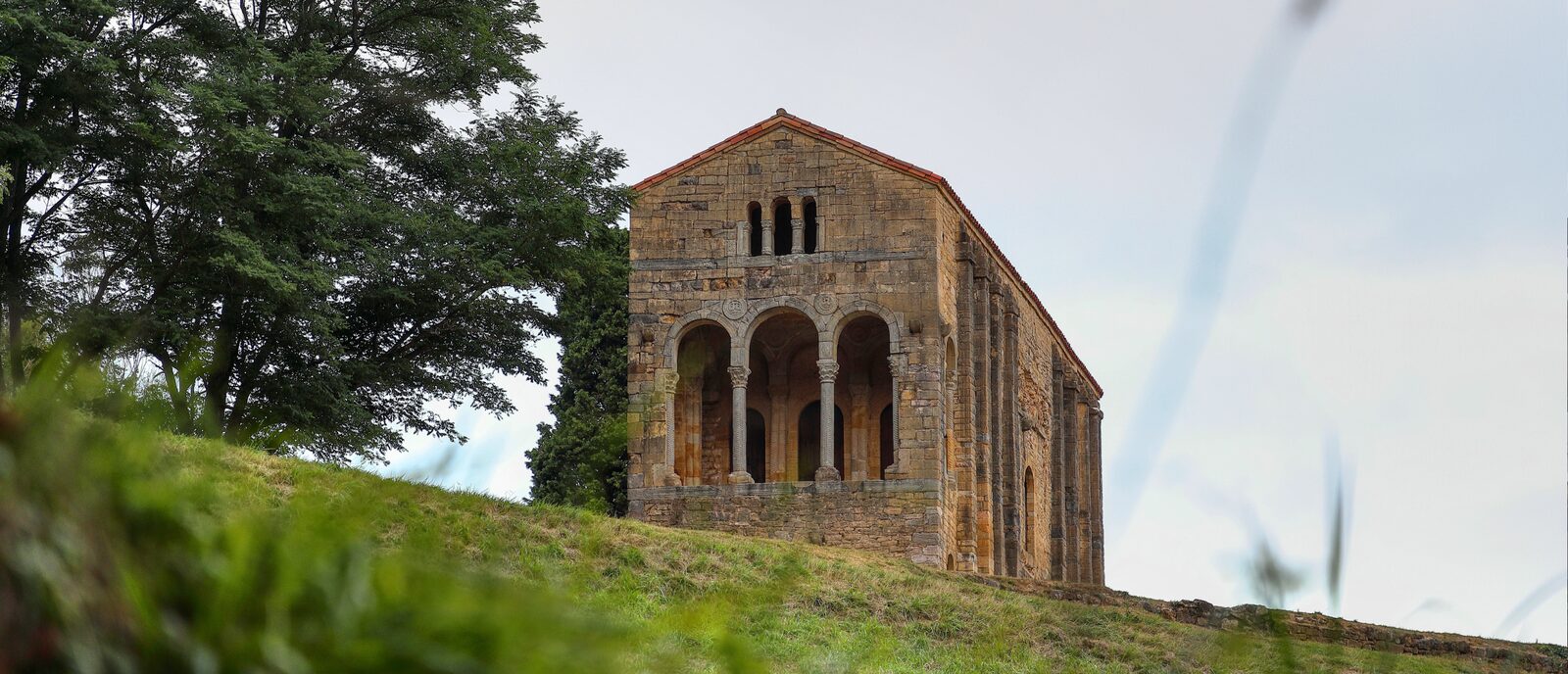 Santa María Del Naranco In Oviedo, Start Of The Camino Primitivo By Bike