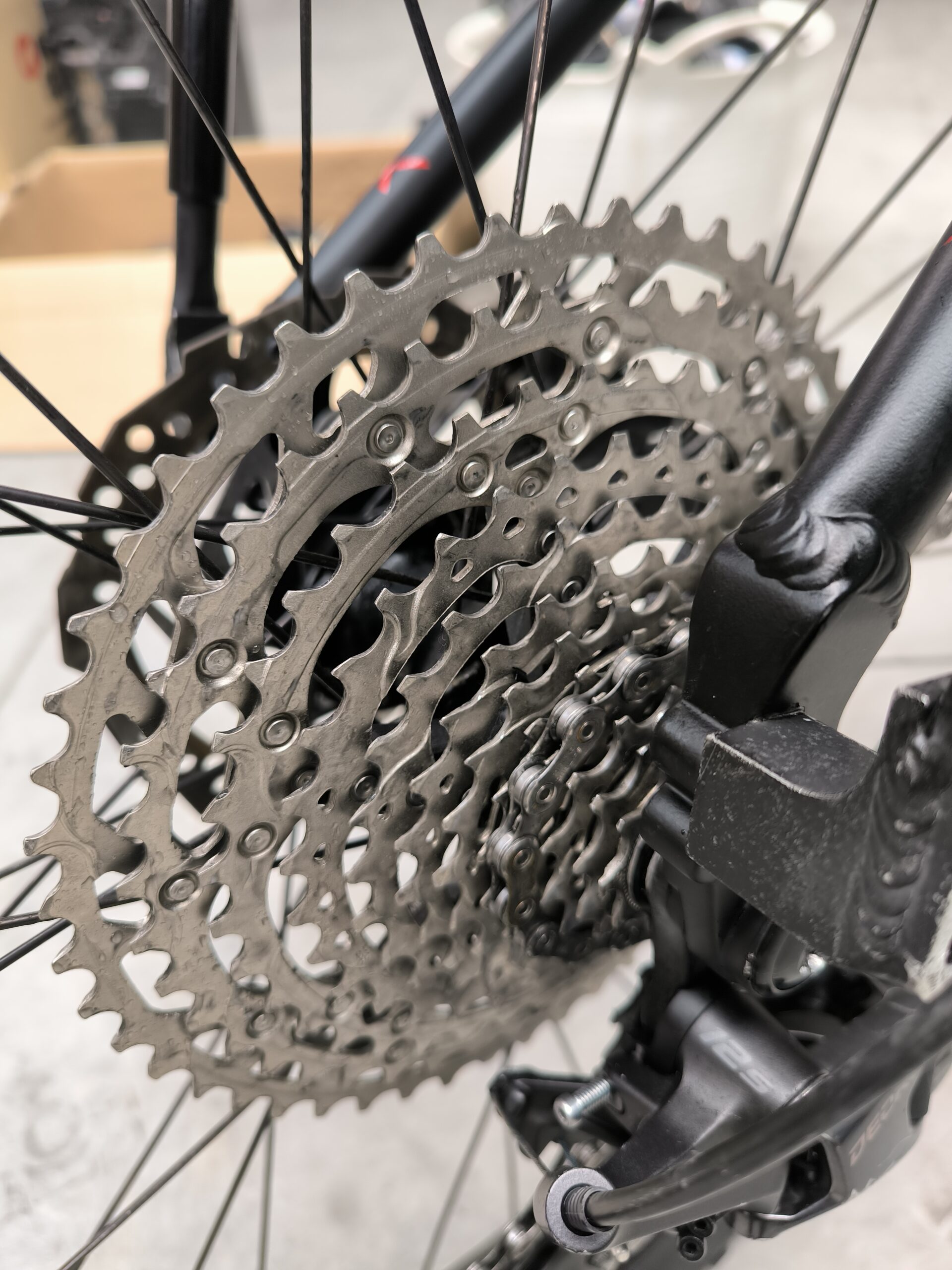 Cassette And Chain Clean After Biodegradable X-Sauce Degreasing